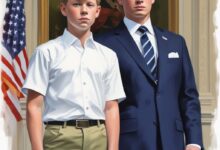 How tall is Barron Trump