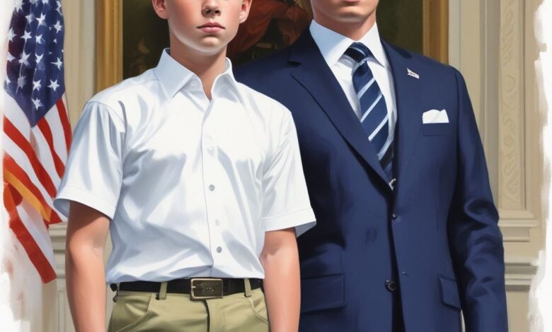 How tall is Barron Trump